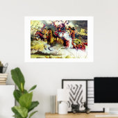 NATIVE AMERIKANISCHE UREINWOHNER - CHEYENNE POSTER (Heimbüro)