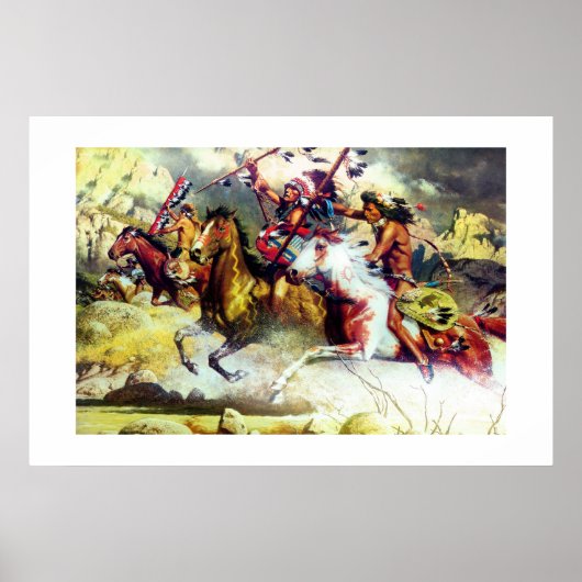 NATIVE AMERIKANISCHE UREINWOHNER - CHEYENNE POSTER (Vorne)