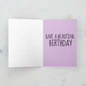 NATIVE AMERIKANISCHE UREINWOHNER FRAMAN ART BIRTHD KARTE (Innenseite)