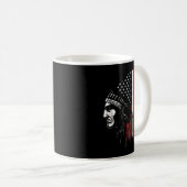 Native Amerikanische Ureinwohner Kaffeetasse (VorderseiteRechts)