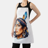 Native Amerikanische Ureinwohner Lady Schürze (InSitu)
