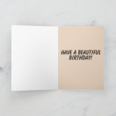 NATIVE AMERIKANISCHE UREINWOHNER MIRL ART BIRTHDAY KARTE (Innenseite)