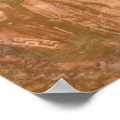 Native Amerikanische Ureinwohner Pole Chief Seattl Poster (Ecke)