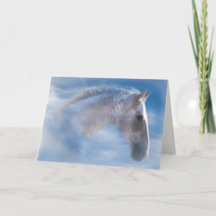 Native Amerikanische Ureinwohner Pony Happy Birthd Karte