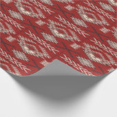 Native Amerikanische Ureinwohner Südwest Pattern Geschenkpapier (Ecke)