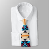 Native Amerikanische Ureinwohner Südwest Pattern Krawatte (Gebunden)