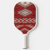 Native Amerikanische Ureinwohner Südwest Pattern Pickleball Schläger (Rückseite)
