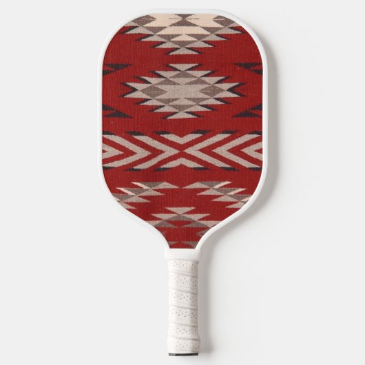 Native Amerikanische Ureinwohner Südwest Pattern Pickleball Schläger (Vorderseite)