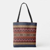 Native Amerikanische Ureinwohner Südwest Pattern Tasche (Rückseite)