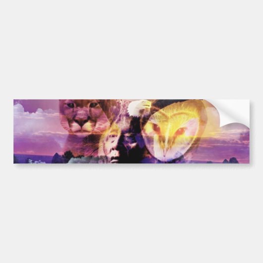 Native Amerikanische Ureinwohner Warrior Autoaufkleber (Vorne)