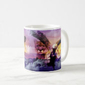 Native Amerikanische Ureinwohner Warrior Kaffeetasse (VorderseiteRechts)