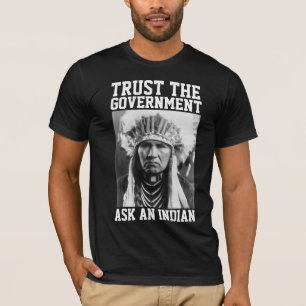 NATIVE AMERIKANISCHE VERTRAUEN AUF DIE T - SHIRT D