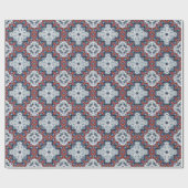 Native Amerikanischen Ureinwohners Navajo Pattern Geschenkpapier (Flach)
