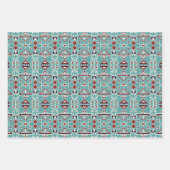 Native Amerikanischen Ureinwohners Navajo Pattern Geschenkpapier Set (Vorderseite 3)