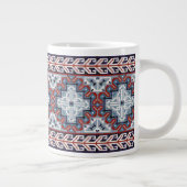 Native Amerikanischen Ureinwohners Navajo Pattern Jumbo-Tasse (Rechts)