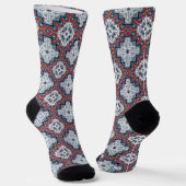Native Amerikanischen Ureinwohners Navajo Pattern Socken (Gewinkelt)