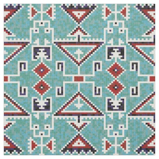 Native Amerikanischen Ureinwohners Navajo Pattern Stoff (Muster)