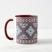 Native Amerikanischen Ureinwohners Navajo Pattern Tasse (Links)