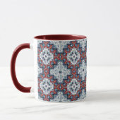 Native Amerikanischen Ureinwohners Navajo Pattern Tasse (Links)