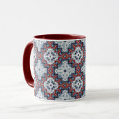 Native Amerikanischen Ureinwohners Navajo Pattern Tasse (Vorderseite Links)