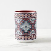 Native Amerikanischen Ureinwohners Navajo Pattern Tasse (Zentrum)