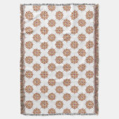 Native Art Blanket Spirituelle Tribal Throw Blanke Decke (Vorderseite Vertikal)