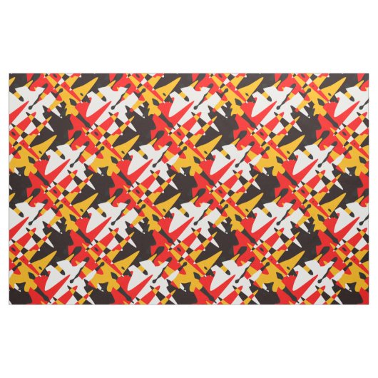Native Art Fabric Four Nations Modernes Kunstwerk Stoff (Fat Quarter (45,7 x 55,9 cm))