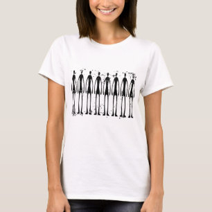 Native Art Human Figures T-Shirt