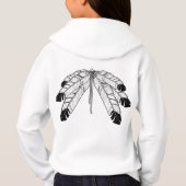 Native Art Kid's Sweatshirt First Nations Shirts (Rückseite)