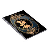 Native Art Notebook Metis Rebellion Wolf Journal Notizblock (Rechte Seite)