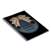 Native Art Notebook Tribal Spiritual Animal Journa Notizblock (Rechte Seite)