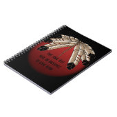 Native Art Notebook Tribal Spiritual Animal Journa Notizblock (Linke Seite)