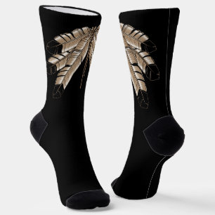 Native Art Socken Adler Väter Socken Maßgeschneide