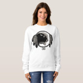 Native Art Sweatshirt Tribal Spirit Animal Shirts (Vorne ganz)