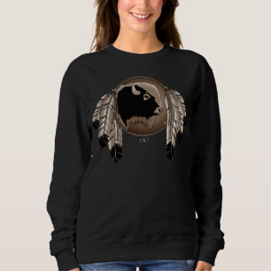 Native Art Sweatshirt Tribal Spirit Animal Shirts