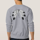 Native Art Sweatshirt Tribal Spirit Animal Shirts (Rückseite)