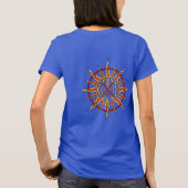 Native Art T - Shirt Bio Spirituelles Tribal Shirt (Rückseite)