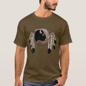 Native Art T - Shirt Bio T - Shirt für Stamm und W (Vorderseite)
