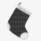 Native Art Weihnachts-Strumpf Totem Pole Strumpf Großer Weihnachtsstrumpf (Vorderansicht (hängend))