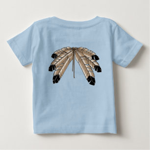 Native Baby Shirt Native Wildlife Art Baby Shirt