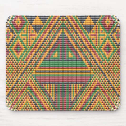 Native Beadwork Mousepad (Vorne)