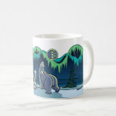 Native Bear Art Cups Tasse Polar Bear Cup & Gläser (VorderseiteRechts)
