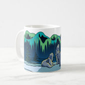 Native Bear Art Cups Tasse Polar Bear Cup & Gläser (Vorderseite Links)