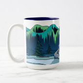 Native Bear Art Cups Tasse Polar Bear Cup & Gläser (Links)