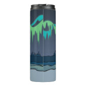 Native Bear Art Tumbler Tasse Polar Bear Trinkbehä (Rückseite)