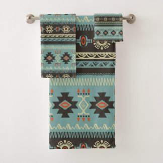 Native Blanket Muster Badhandtuch Set