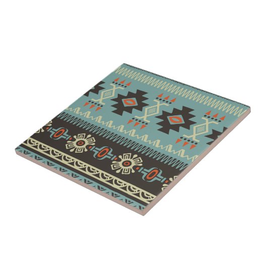 Native Blanket Muster Fliese (Seite)