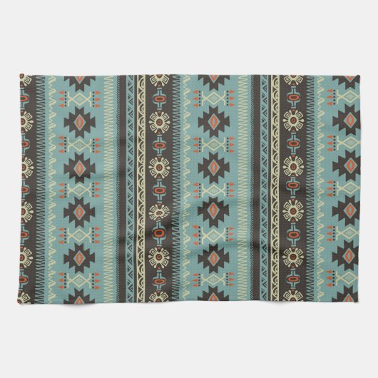 Native Blanket Muster Geschirrtuch (Horizontal)