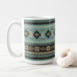 Native Blanket Muster Kaffeetasse