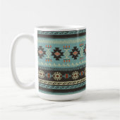 Native Blanket Muster Kaffeetasse (Links)